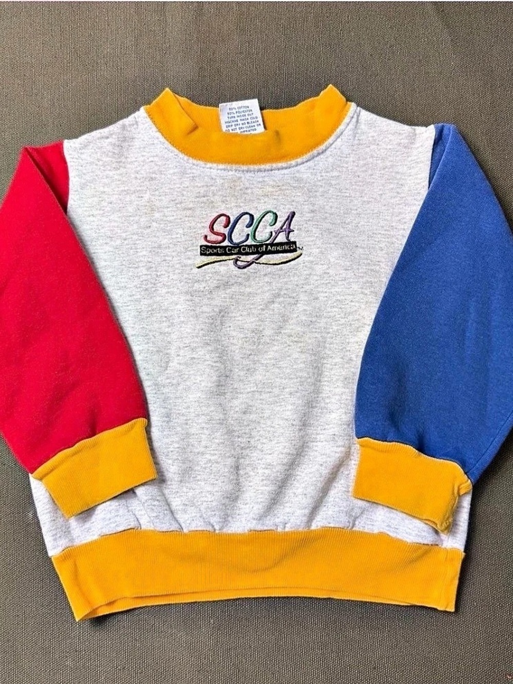 RVCI Color Block Crewneck Sweatshirt Boys 5/6